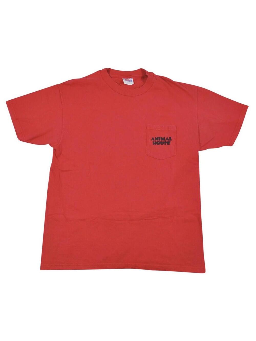 Vintage Animal House Boat Movie 80s Show Red Film Shirt Size Large